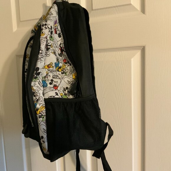 MICKEY MOUSE CARTOON BACKPACK WITH LAPTOP SLEEVE - Picture 5 of 9